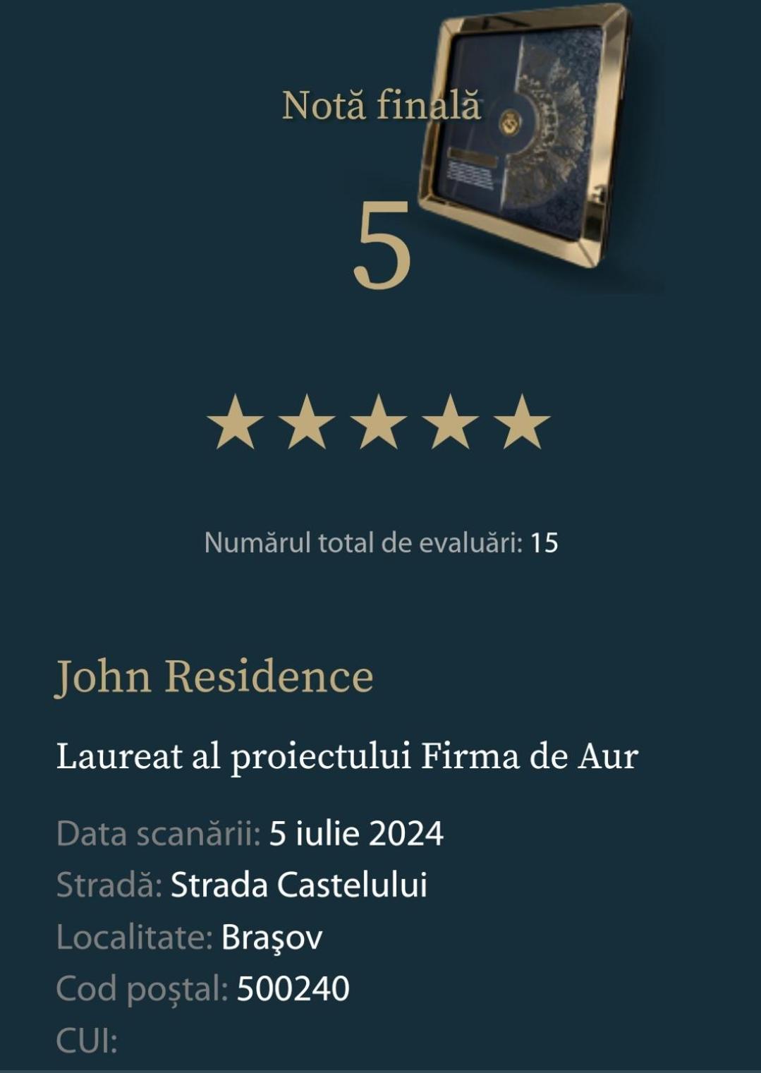 John Residence Apartment Brasov With Parking Option Kültér fotó